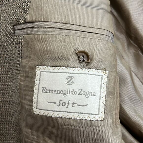 Ermenegildo Zegna Brown Blazer - Picture 11 of 12